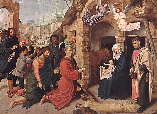 L'Adoration des mages, 1499, Gérard David