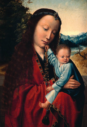 Virgin and Child, , Gérard David