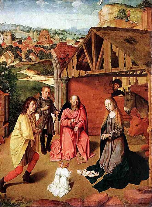 Nativity, 1490, Gerard David