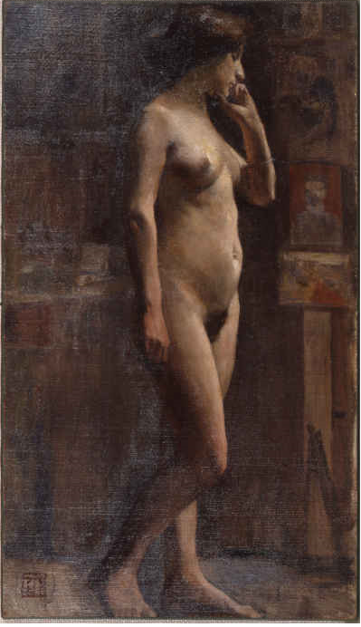 Standing Nude, 1903, Nakamura Fusetsu