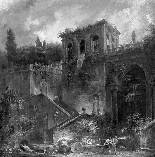 Ascent to the Farnese Gardens on the Palatine, , Nicolò dell'Abbate