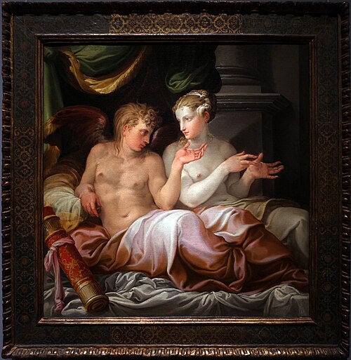Eros and Psyche, 1512, Nicolò dell'Abbate