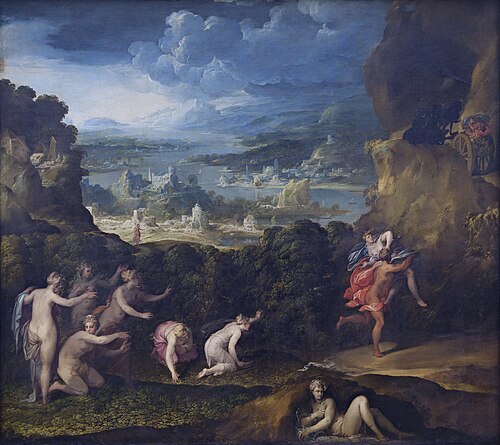 L'Enlèvement de Proserpine, 1560, Nicolò dell'Abbate
