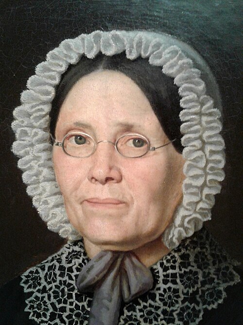 Madame François Bourassa, née Geneviève Patenaude, mère de l'artiste, 1851, Napoléon Bourassa