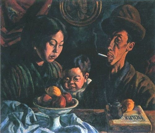N's Family, 1919, Narashige Koide