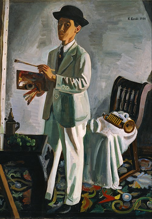 Autoportrait, 1924, Narashige Koide