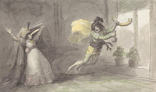 Theatrical Scene, 1804, Nathaniel Dance-Holland