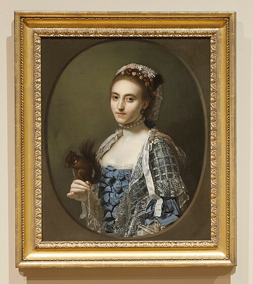 Portrait of Olive Craster, 1762, Nathaniel Dance-Holland
