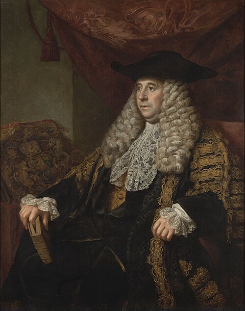 Charles Pratt (1714–1794), 1st Earl Camden, Lord Chancellor, 1769, Nathaniel Dance-Holland