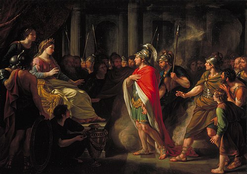 The Meeting of Dido and Aeneas, 1766, Nathaniel Dance-Holland