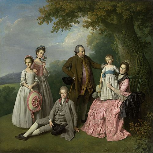 The Pybus family, 1769, Nathaniel Dance-Holland