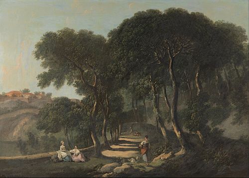 View near Rome, 1759, Nathaniel Dance-Holland