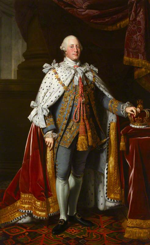 King George III (1738–1820), 1768, Nathaniel Dance-Holland
