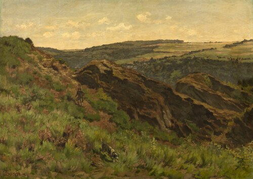 Rocks by Night, , Théodore Baron