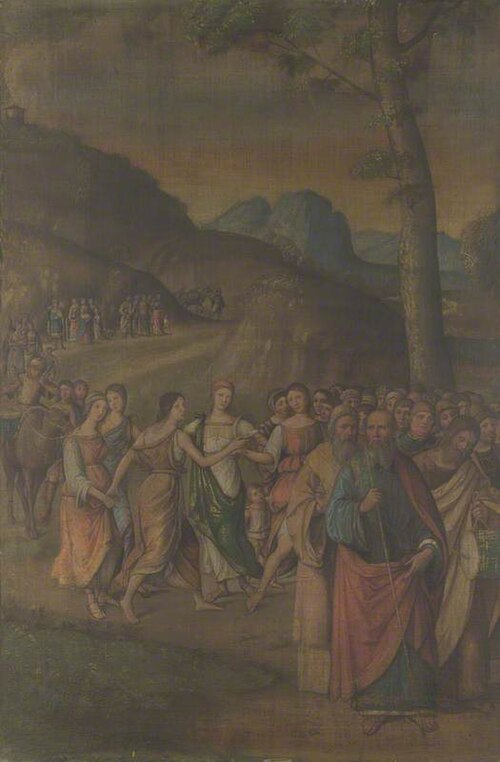 The Story of Moses (The Dance of Miriam), 1511, Niccolò Pisano