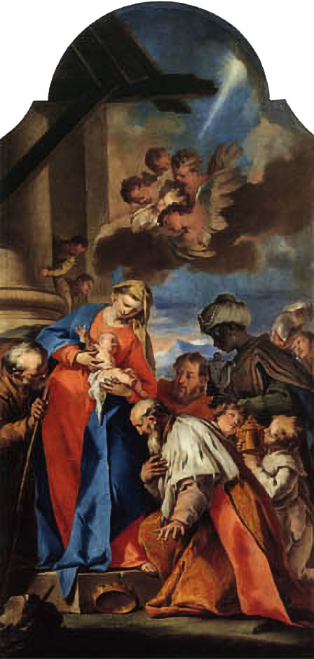 Anbetung der Könige, 1740, Nicola Grassi