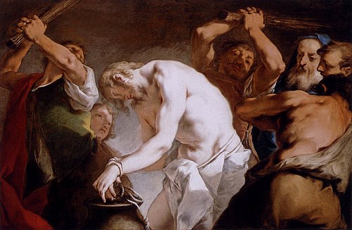 The Flagellation, 1720, Nicola Grassi