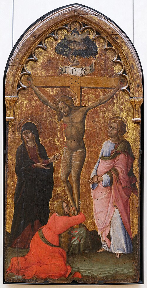 La Crucifixion, 1450, Nicola da Siena
