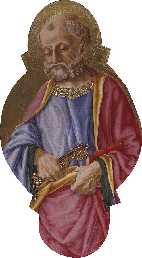Saint Peter, 1480, Nicola di Maestro Antonio d'An
