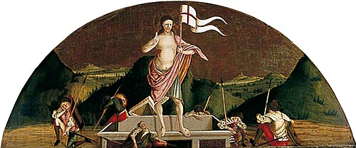 The Risen Christ, , Nicola di Maestro Antonio d'An