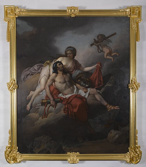 Vénus apportant des armes à Énée, 1787, Nicolas-André Monsiau