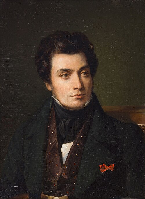 Portrait de Michel-Augustin Varcollier, 1833, Nicolas-Auguste Hesse