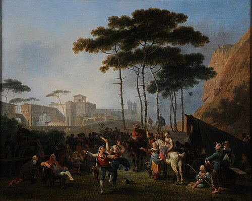 Danses villageoises, 1790, Nicolas Antoine Taunay