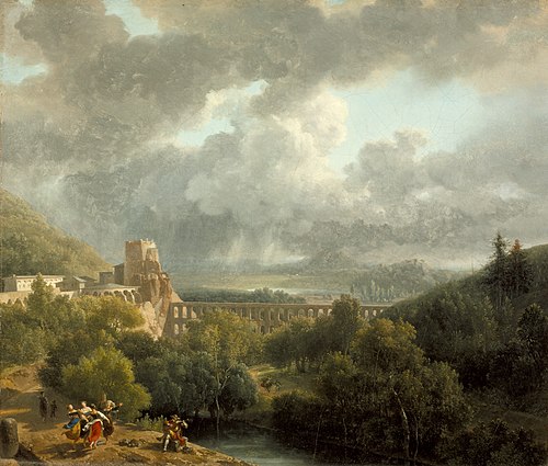 Landscape with an Aqueduct, 1810, Nicolas Antoine Taunay