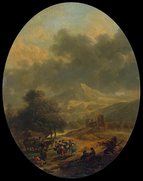 Country Landscape, 1776, Nicolas Antoine Taunay
