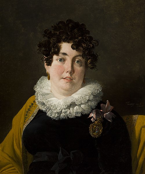 Portrait of the Marquise of Belas, 1816, Nicolas Antoine Taunay
