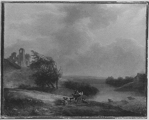 Strandlandschaft, , Nicolas Antoine Taunay