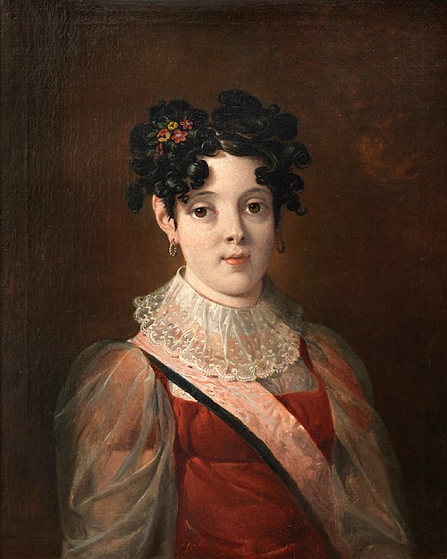 Infanta Maria da Assunção of Portugal (1805-1834), 1820, Nicolas Antoine Taunay