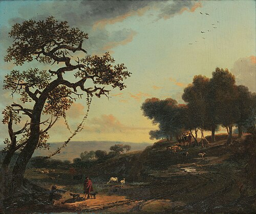 Landscape with Shepherds, , Nicolas Antoine Taunay