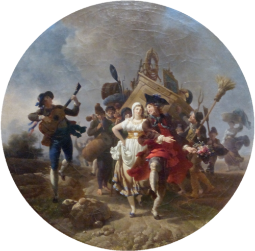 Regresso da Boda, 1801, Nicolas Antoine Taunay