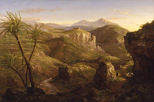 The Vale and Temple of Segestae, Sicily, 1844, Thomas Cole