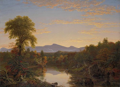 Catskill Creek, New York, 1845, Thomas Cole