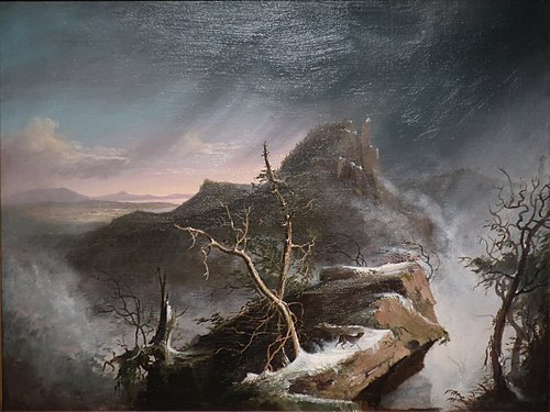 A Snow Squall, 1825, Thomas Cole