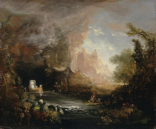 The Voyage of Life: Childhood (Studie), 1939, Thomas Cole