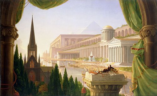 Le Rêve de l'architecte, 1840, Thomas Cole