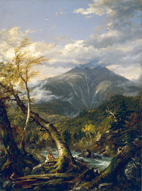 Indian Pass Tahawus, 1847, Thomas Cole