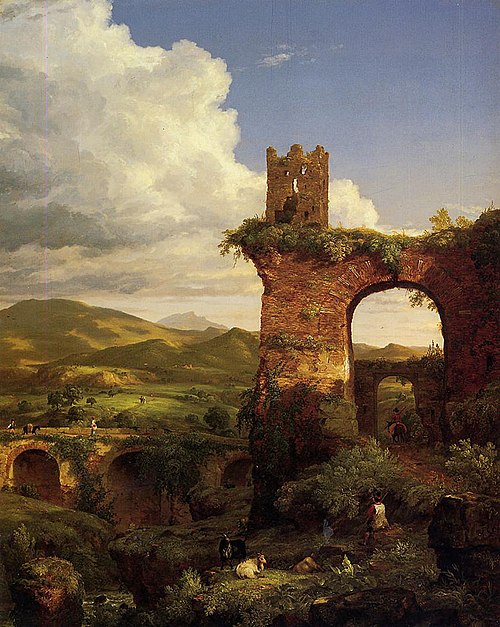 L'Arc de Néron, 1846, Thomas Cole