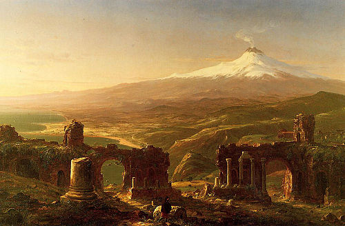 L'Etna de Taormina, 1843, Thomas Cole