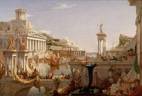 The Course of Empire: Consummation, 1836, Thomas Cole