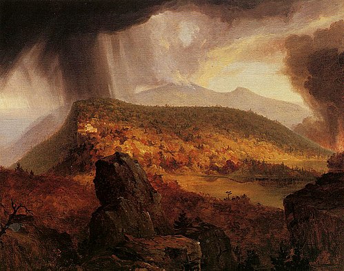 Catskill Mountain House: The Four Elements, 1843, Thomas Cole
