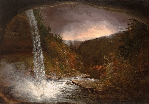 Kaaterskill Falls, 1826, Thomas Cole