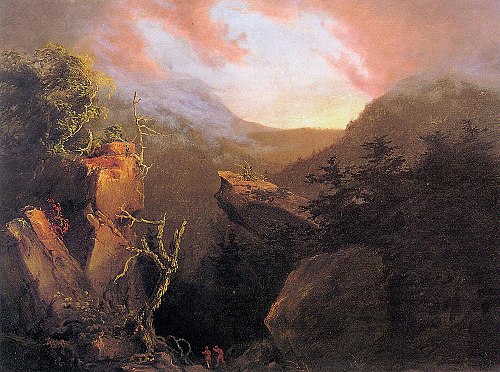 Lever de soleil en montagne, Catskill, 1826, Thomas Cole