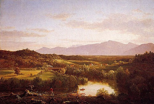 River in the Catskills, 1843, Thomas Cole