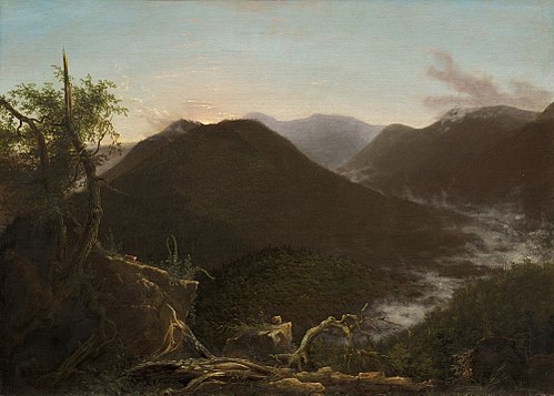 Lever de soleil dans les Catskill Mountains, 1826, Thomas Cole