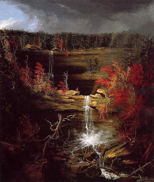 Kaaterskill Falls, 1826, Thomas Cole