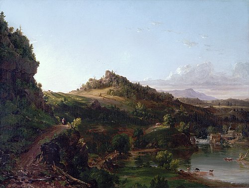 Paysage des Catskill, 1833, Thomas Cole